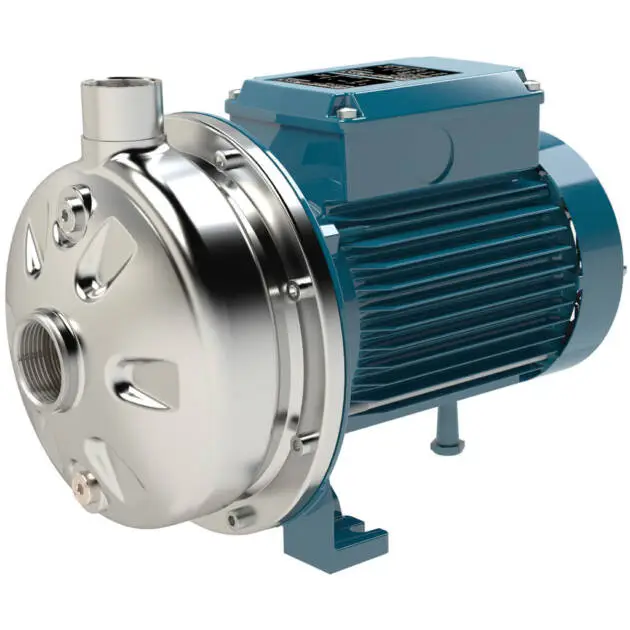 NMX Pompes centrifuges monobloc avec orifices taraudés en acier inoxydable